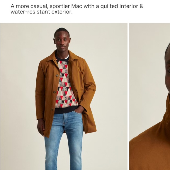 Bonobos The lined Mac jacket - Picture 3 of 14